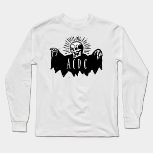 acdc bat bone Long Sleeve T-Shirt